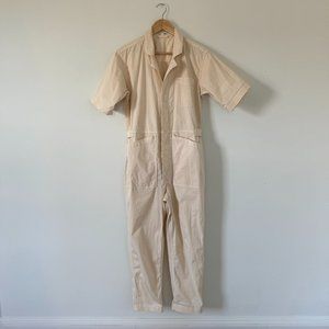 Alex Mill Standard Short Sleeve Jumpsuit, M